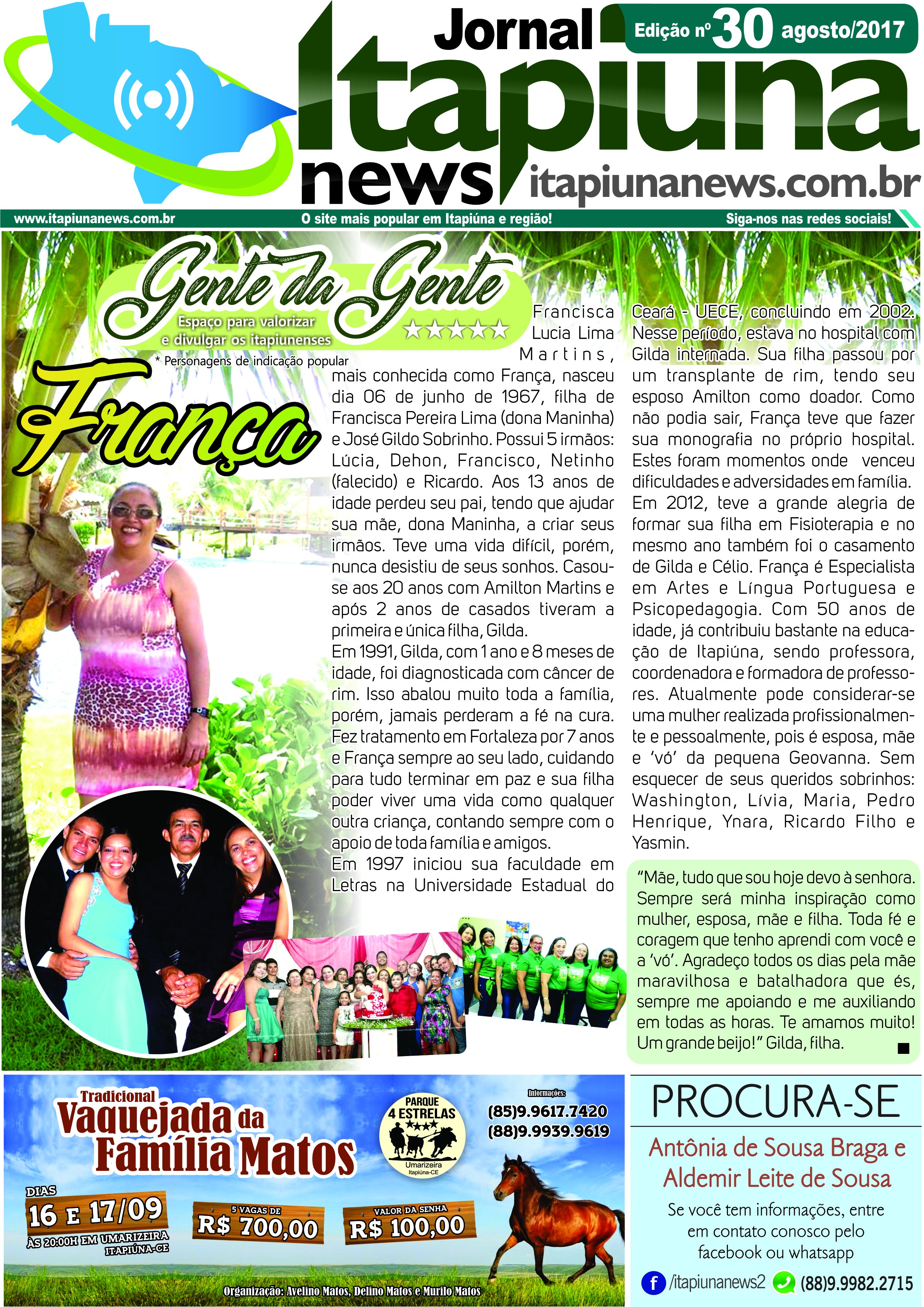 Jornal Itapiúna News 30 p1