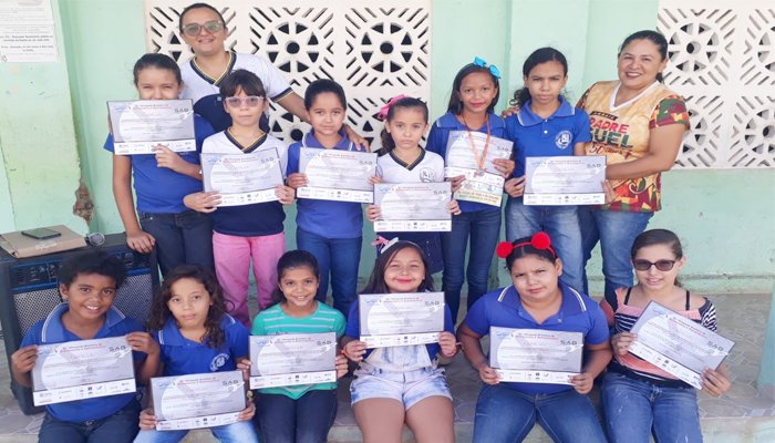 escola padre miguel certificados medalhas oba 2018 itapiuna
