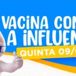 Itapiúna realizará vacinação contra a gripe e testagem para covid-19, nesta quinta (09)
