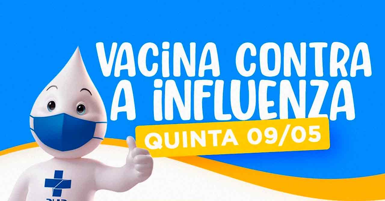 Itapiúna realizará vacinação contra a gripe e testagem para covid-19, nesta quinta (09)