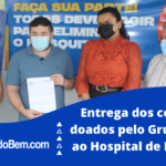 Confira como foi a entrega dos colchões doados pelo Grupo Zenir ao Hospital de Itapiúna