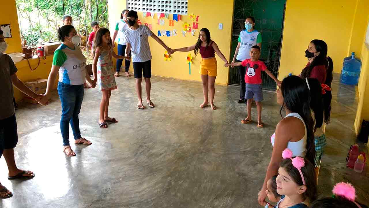 Centro de Apoio à Criança conclui a metodologia primeiros auxílios psicológicos na comunidade de Cajuás em Itapiúna