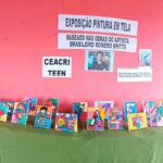 Centro de Apoio a Criança realizou exposição de pintura em telas feitas pelo o Grupo Ceacri Teen