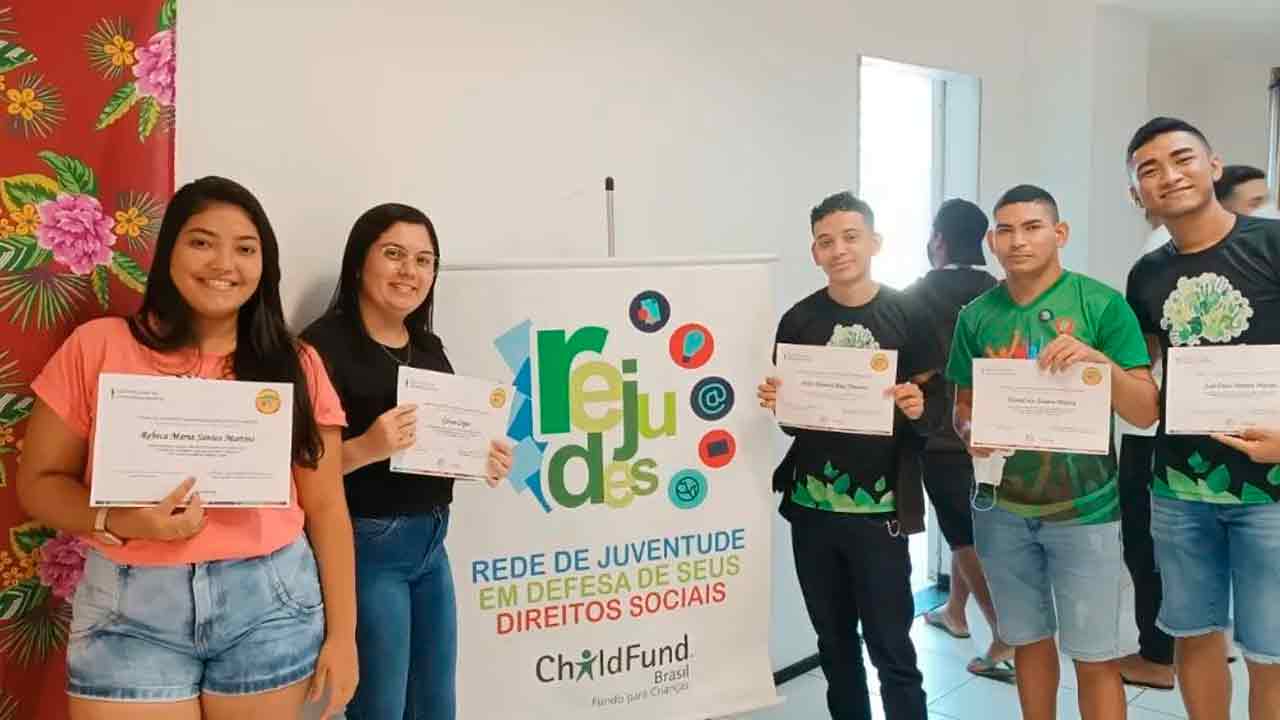 Jovens do Centro de Apoio à Criança participam do encontro regional da Rejudes