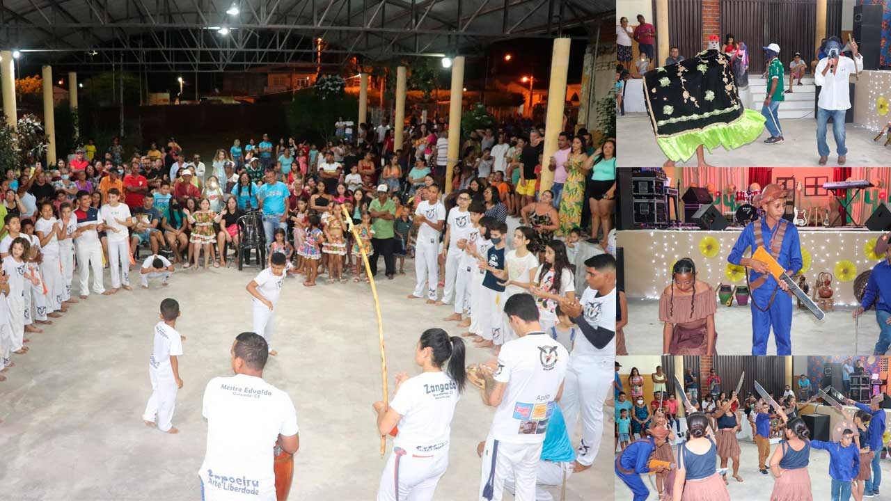 Centro de Apoio à Criança realiza 4º aniversário da Casinha de Cultura em Caio Prado, distrito de Itapiúna