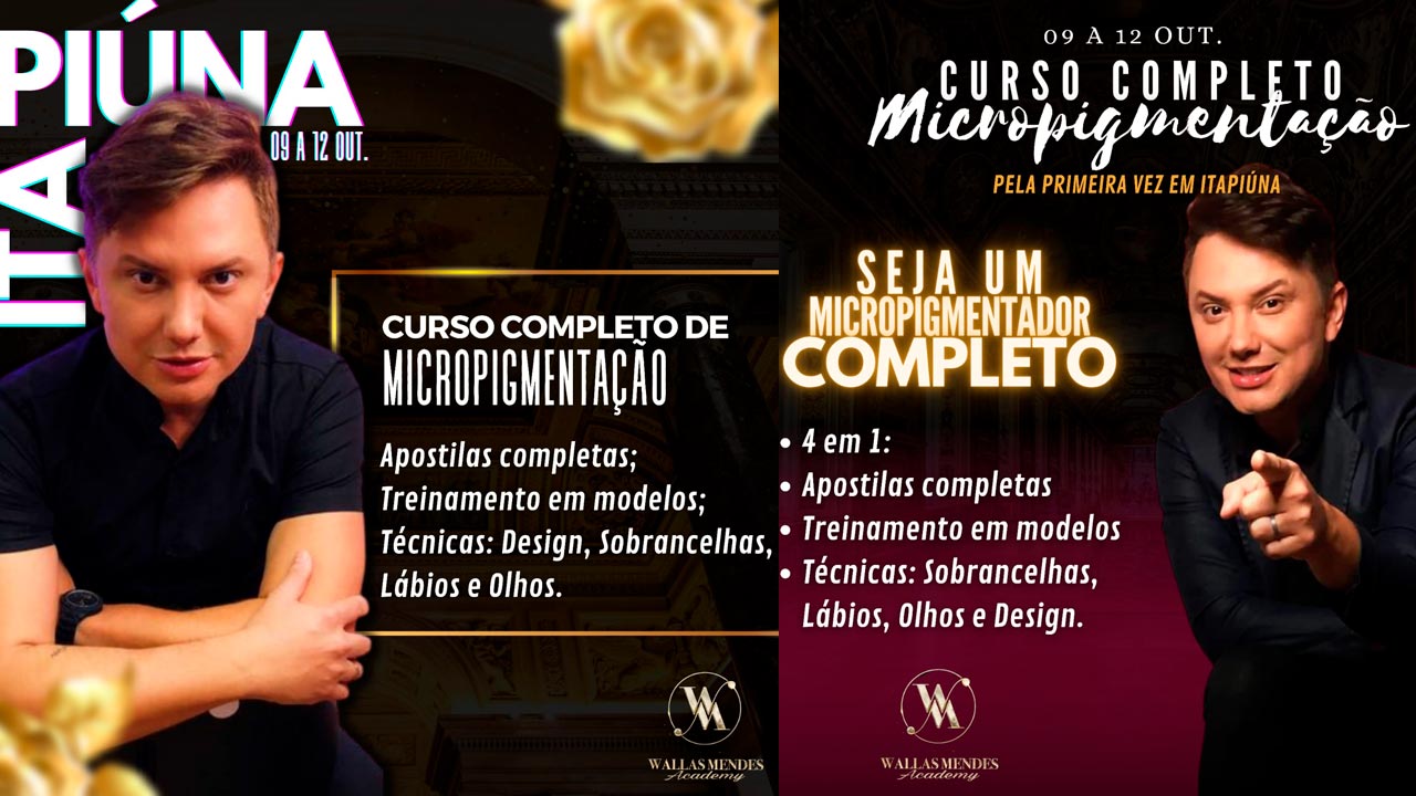 Curso completo de Micropigmentação em Itapiúna