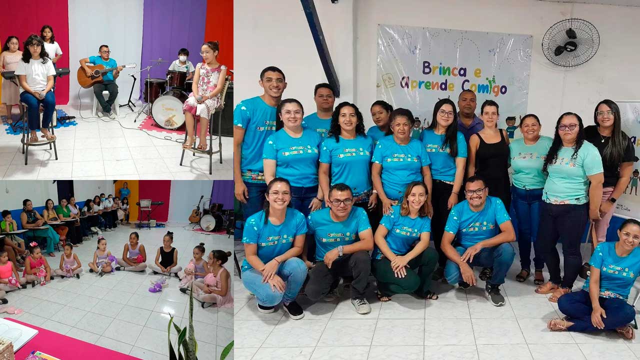 Centro de Apoio à Criança recebeu a visita da equipe do Projeto Brinca e Aprende Comigo e do ChildFund Brasil – Fundo para Criança