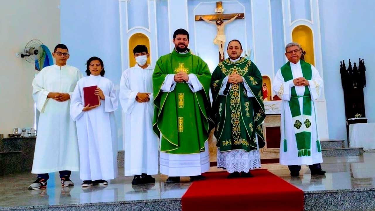 padre marcelo reis é o novo vigário da paróquia nossa senhora da conceição de itapiúna