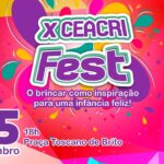 centro de apoio à criança realizará x ceacri fest em itapiúna