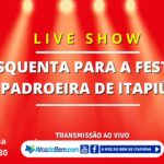 live show esquenta para a festa da padroeira de itapiúna