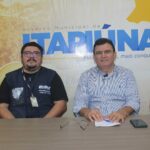prefeito de itapiúna participa de reunião com representantes do ibge
