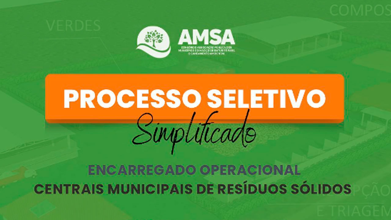 amsa divulga lista de inscrições deferidas no processo seletivo simplificado