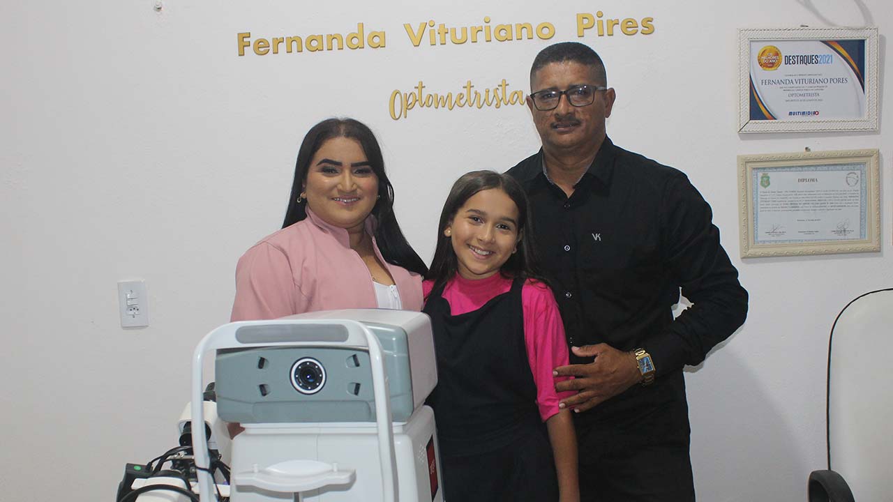 itapiúna ganha consultório de optometria fernanda vituriano pires