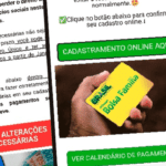 ministério da cidadania esclarece se é verdadeiro ou falso link de confirmação para receber bolsa família