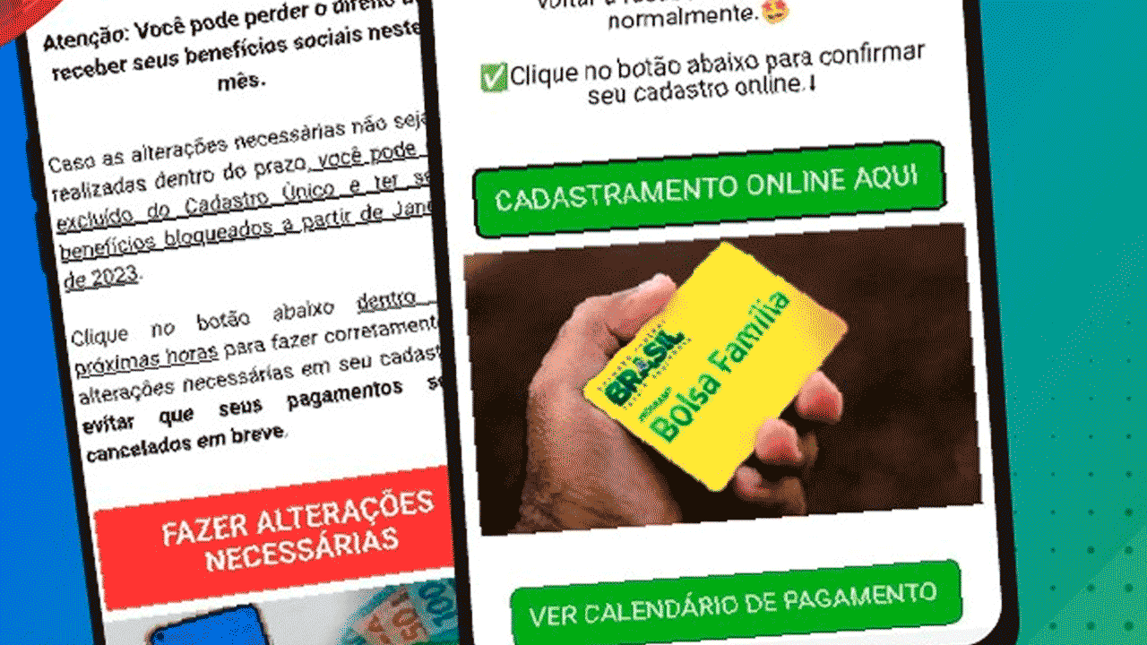 ministério da cidadania esclarece se é verdadeiro ou falso link de confirmação para receber bolsa família