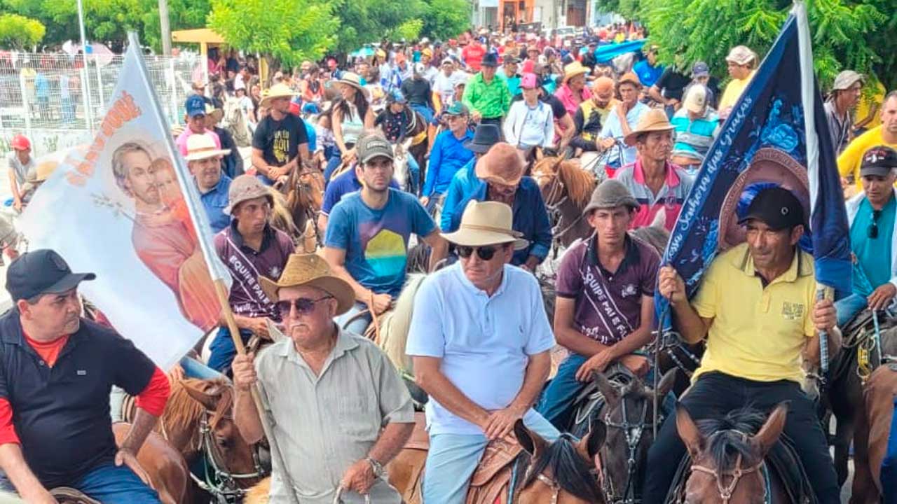 cavalgada religiosa em caio prado homenageia são josé pelo 14º ano consecutivo