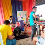 centro de apoio à criança realiza uma semana de acompanhamento pedagógico na ong paf em caio prado