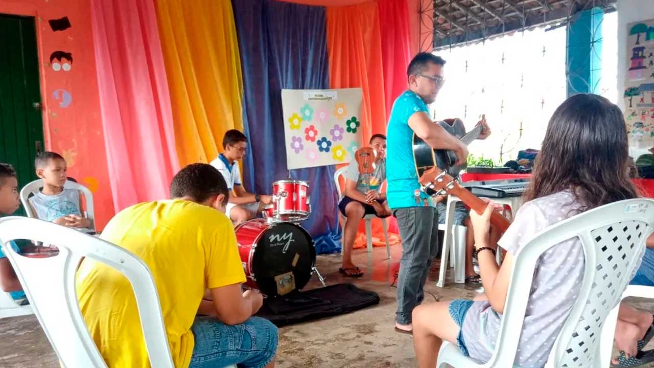 centro de apoio à criança realiza uma semana de acompanhamento pedagógico na ong paf em caio prado