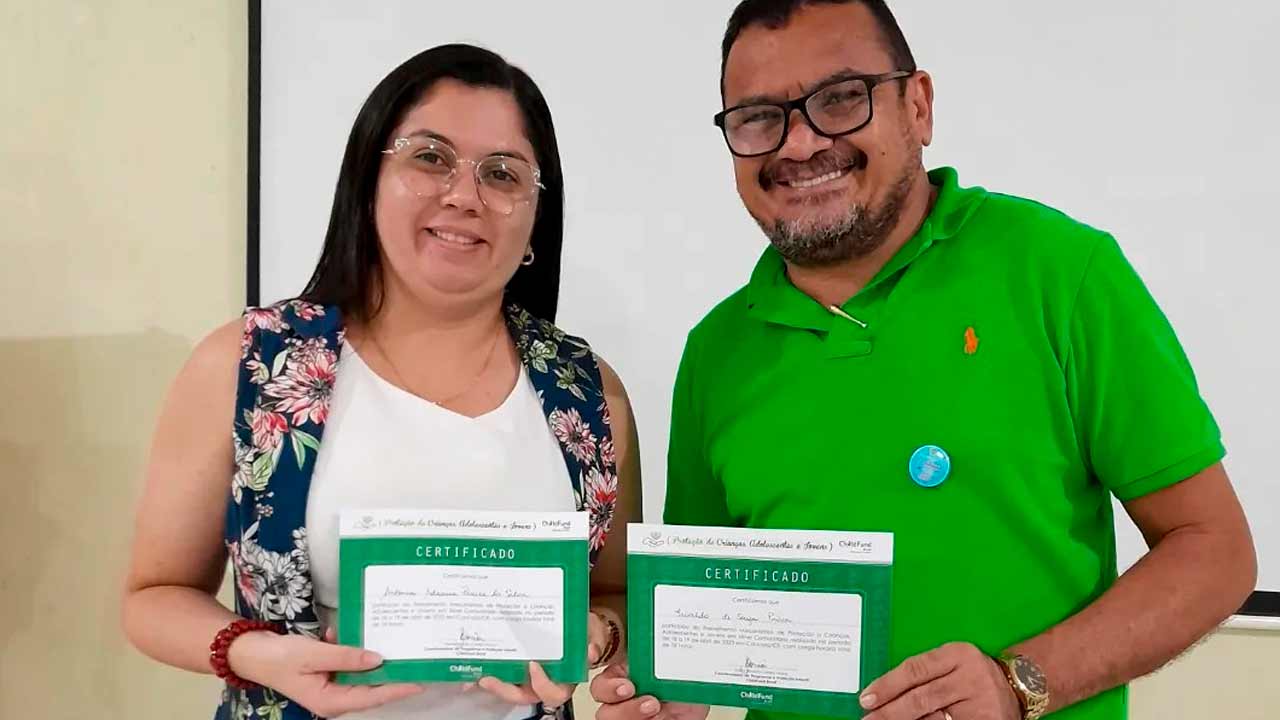 ceacri reforça sua missão de proteger crianças e adolescentes em treinamento com o childfund brasil