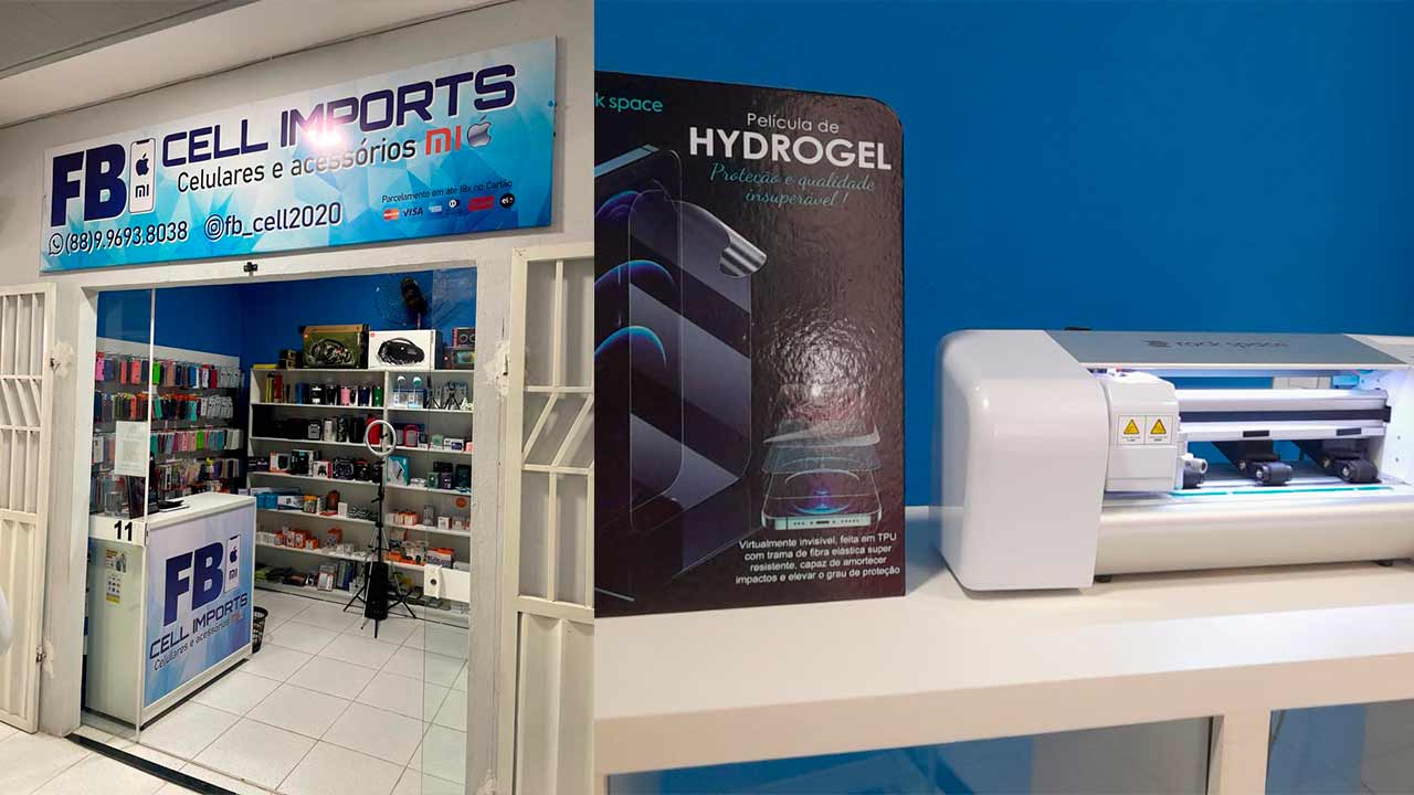 proteja seu celular com a película de hydrogel da fb cell imports em itapiúna