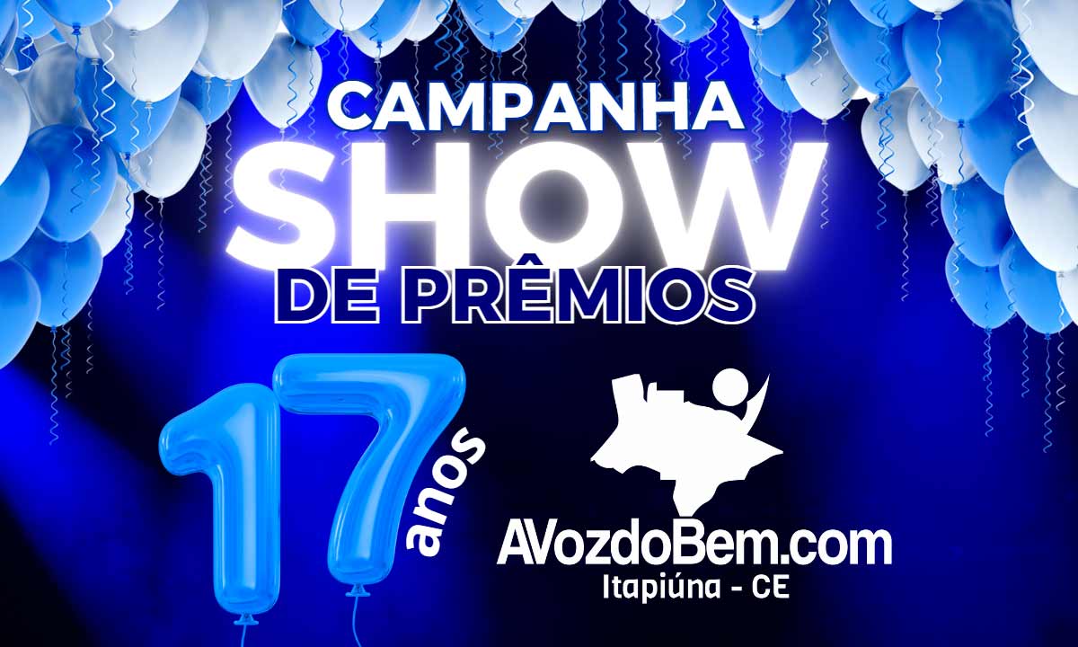 venha celebrar conosco e concorra a mais de 17 prêmios no aniversário do avozdobem