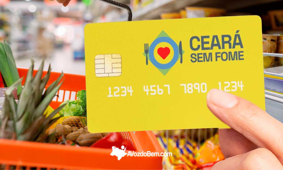 Governo do Ceará realizará entrega de mais de 40 mil cartões Ceará Sem Fome, no valor de R$ 300, para os 184 municípios cearenses