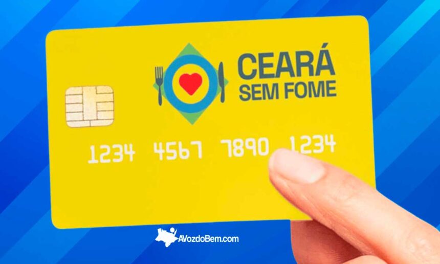 Lista de beneficiários de Fortaleza do Cartão Ceará Sem Fome, data de entrega e local