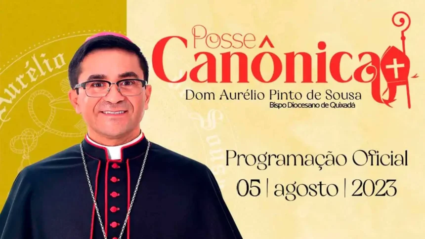 Divulgada a programação oficial da posse canônica de Dom Aurélio na Diocese de Quixadá