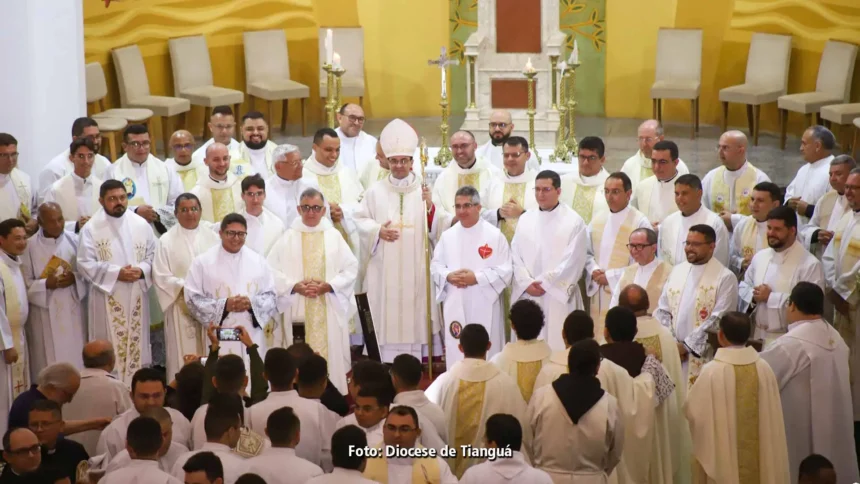 Dom Aurélio Pinto de Sousa é ordenado o 4º bispo da Diocese de Quixadá em emocionante celebração na catedral de Sant’Ana