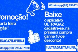 ULTRAGAZ ITAPIÚNA: Desconto Especial de R$10 na Quarta-feira do Gás!