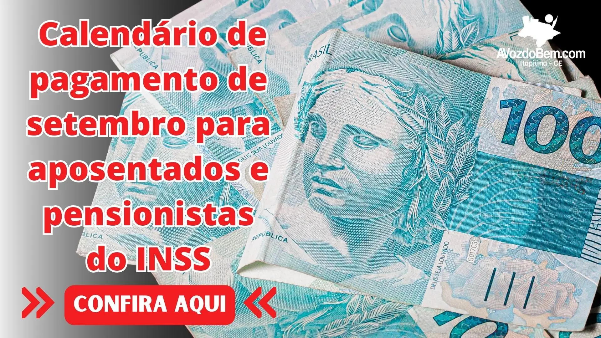 Calendário de pagamento de setembro para aposentados e pensionistas do INSS