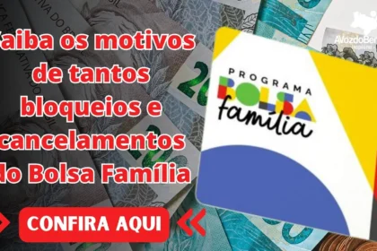 Saiba os motivos de tantos bloqueios e cancelamentos do Bolsa Família