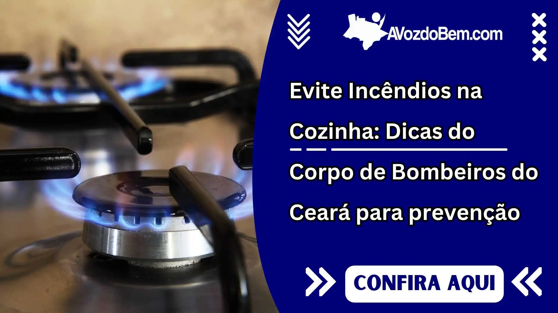 Evite Incêndios na Cozinha: Dicas do Corpo de Bombeiros do Ceará para prevenção