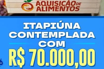 Itapiúna lança edital para credenciamento de agricultores e entidades socioassistenciais para execução do PAA