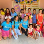 ONG PECS de Itans encanta crianças com competição de Cabelos Malucos