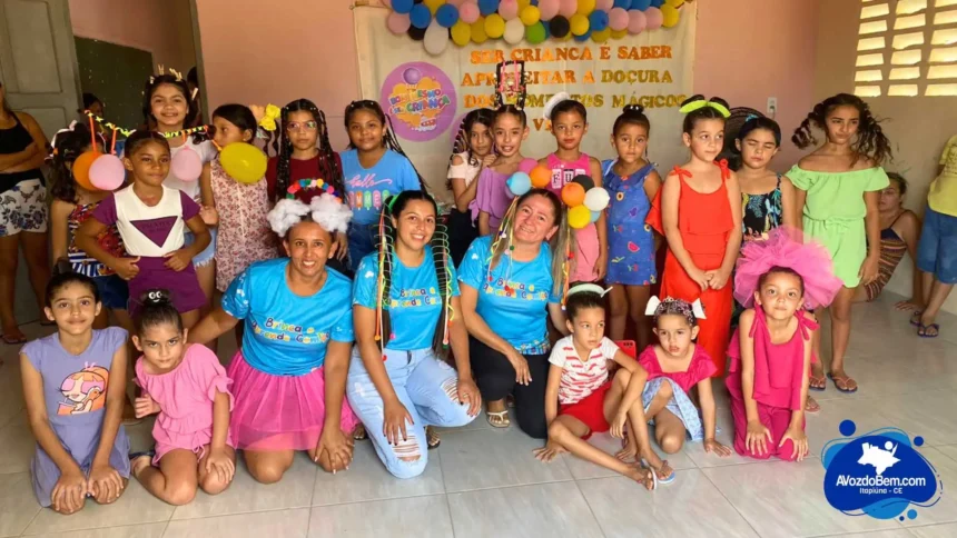 ONG PECS de Itans encanta crianças com competição de Cabelos Malucos