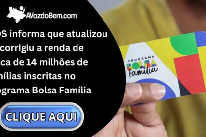 MDS informa que atualizou ou corrigiu a renda de cerca de 14 milhões de famílias inscritas no Programa Bolsa Família