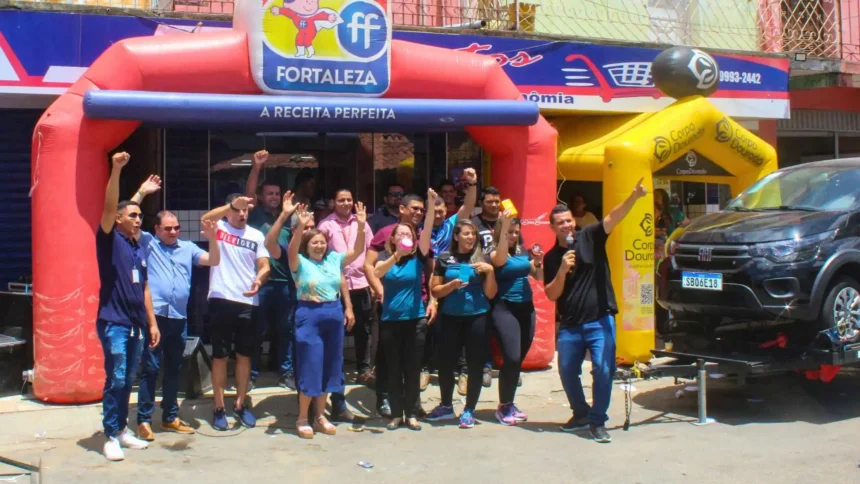 Realizado o lançamento da Campanha Cultural de 16 anos da Rede Amigos no Supermercado A. R. Santos em Itapiúna