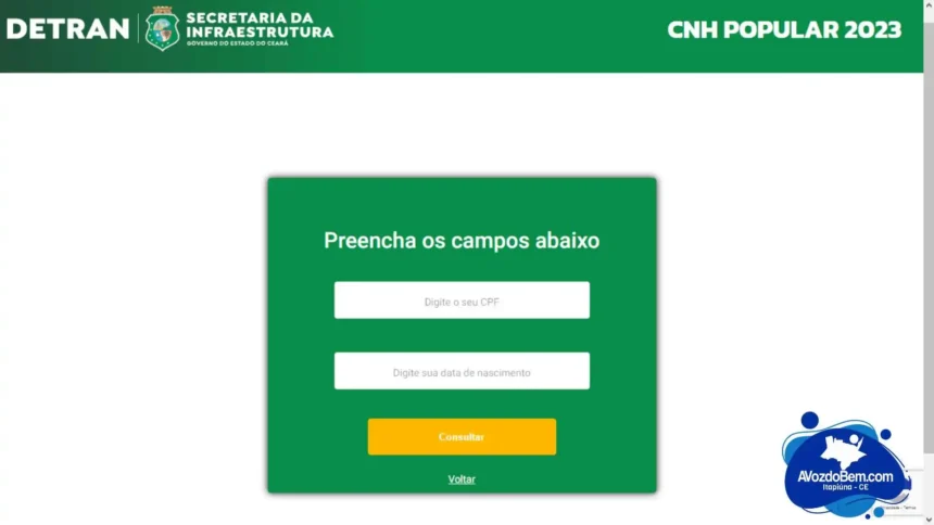 Saiba como consultar sua inscrição no Programa CNH Popular 2023