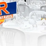 Você pode comprar ou alugar mesas e cadeiras na Loja J.R. Descartáveis em Itapiúna