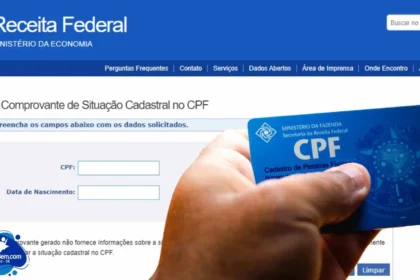 CPF: Consulte a situação cadastral junto à Receita Federal