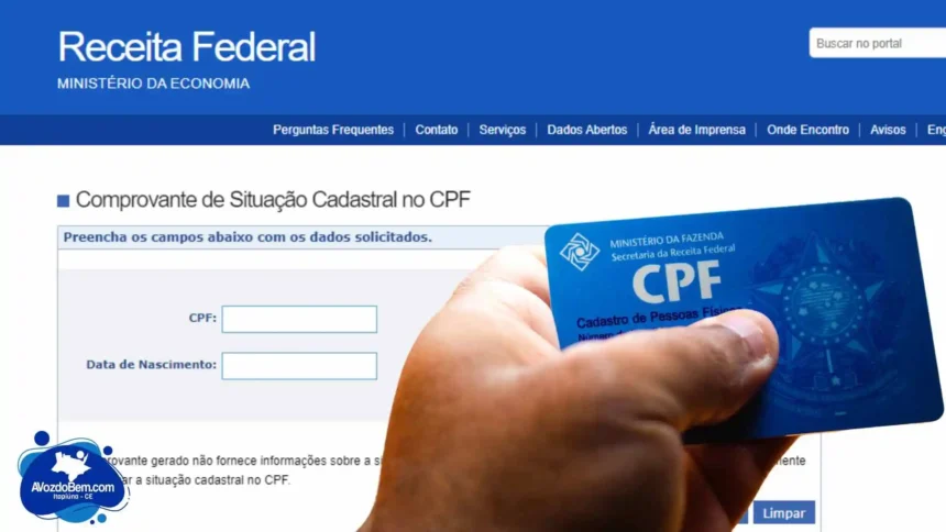 CPF: Consulte a situação cadastral junto à Receita Federal