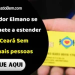Governador Elmano se compromete a estender o Cartão Ceará Sem Fome a mais pessoas
