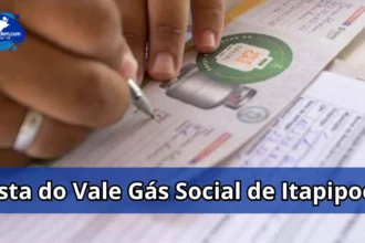 Itapipoca: lista do Vale Gás Social do mês de dezembro de 2023