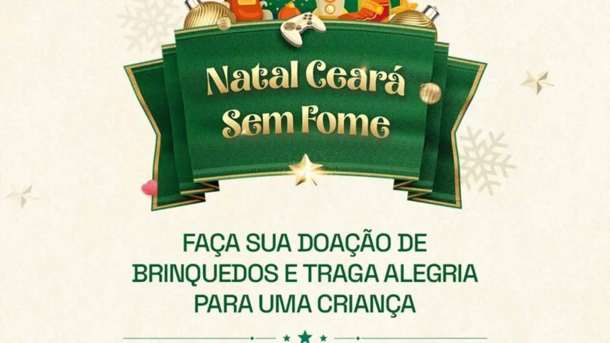 Lançada campanha de arrecadação de brinquedos para crianças atendidas pelas cozinhas do programa Ceará Sem Fome