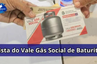 Lista do Vale Gás Social de Baturité, mês de dezembro de 2023