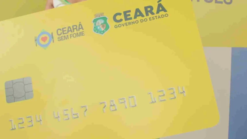 Fortaleza: Mais de 6 mil famílias estão recebendo Cartões do Ceará sem Fome
