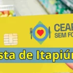 Cartão Ceará Sem Fome: lista de novos beneficiários de Itapiúna