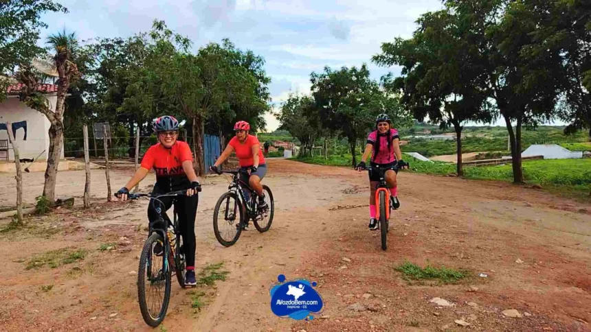 1º Pedal das Flores em Itapiúna: celebração da força, a amizade e a alegria das mulheres ciclistas