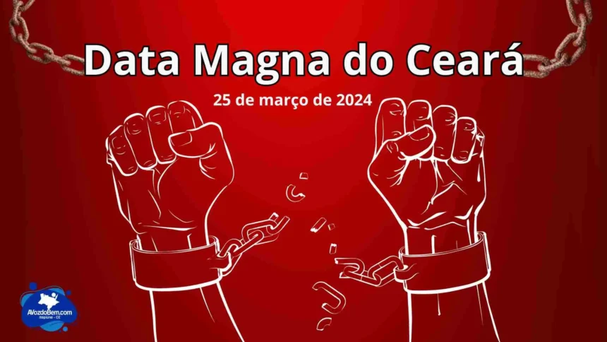 Data Magna: Dia 25 de março será feriado no Ceará